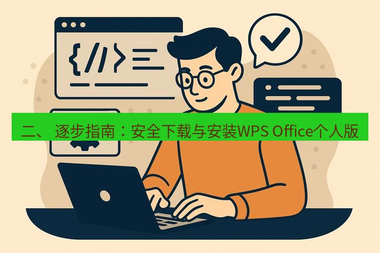 wps 二、 逐步指南：安全下载与安装WPS Office个人版