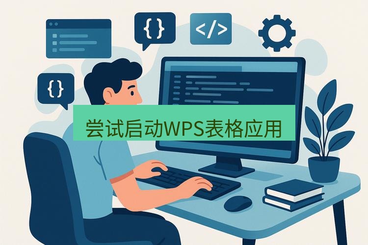 wps 尝试启动WPS表格应用