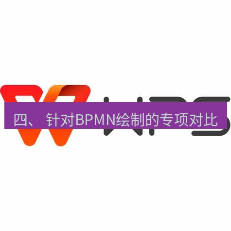 wps 四、 针对BPMN绘制的专项对比