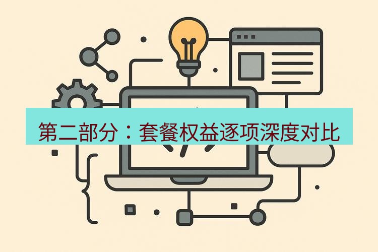 wps 第二部分：套餐权益逐项深度对比