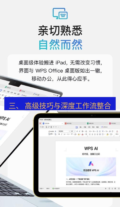 wps 三、 高级技巧与深度工作流整合