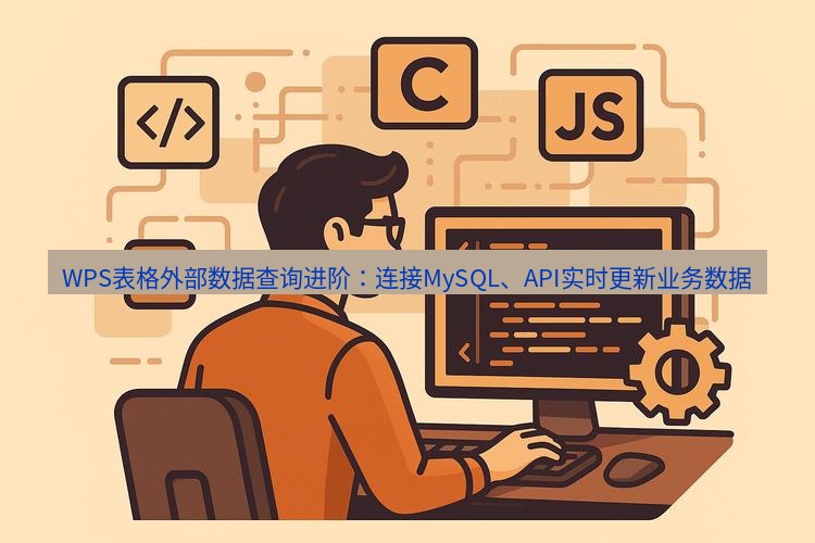 wps WPS表格外部数据查询进阶：连接MySQL、API实时更新业务数据