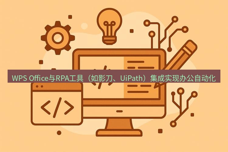 wps WPS Office与RPA工具（如影刀、UiPath）集成实现办公自动化