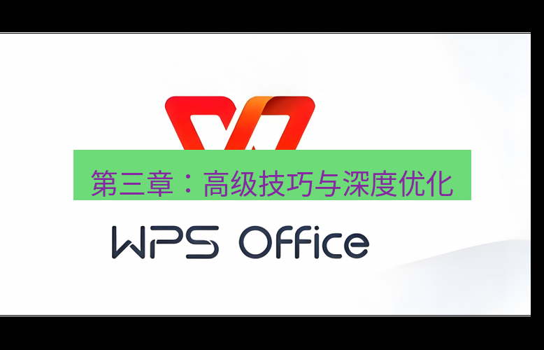 wps 第三章：高级技巧与深度优化