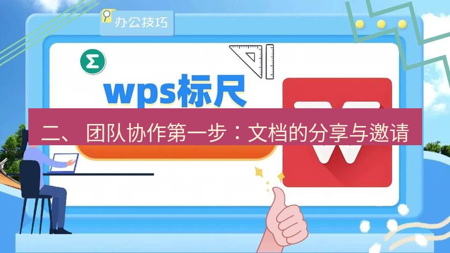 wps 二、 团队协作第一步：文档的分享与邀请