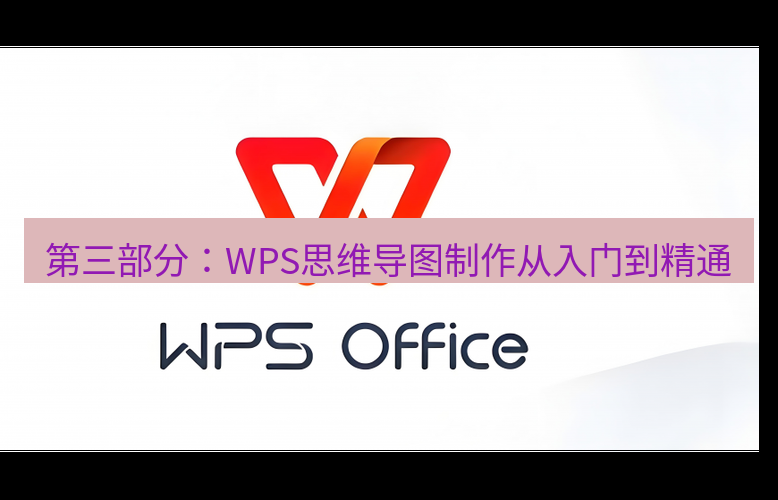 wps 第三部分：WPS思维导图制作从入门到精通