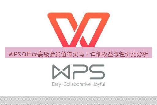 wps WPS Office高级会员值得买吗？详细权益与性价比分析