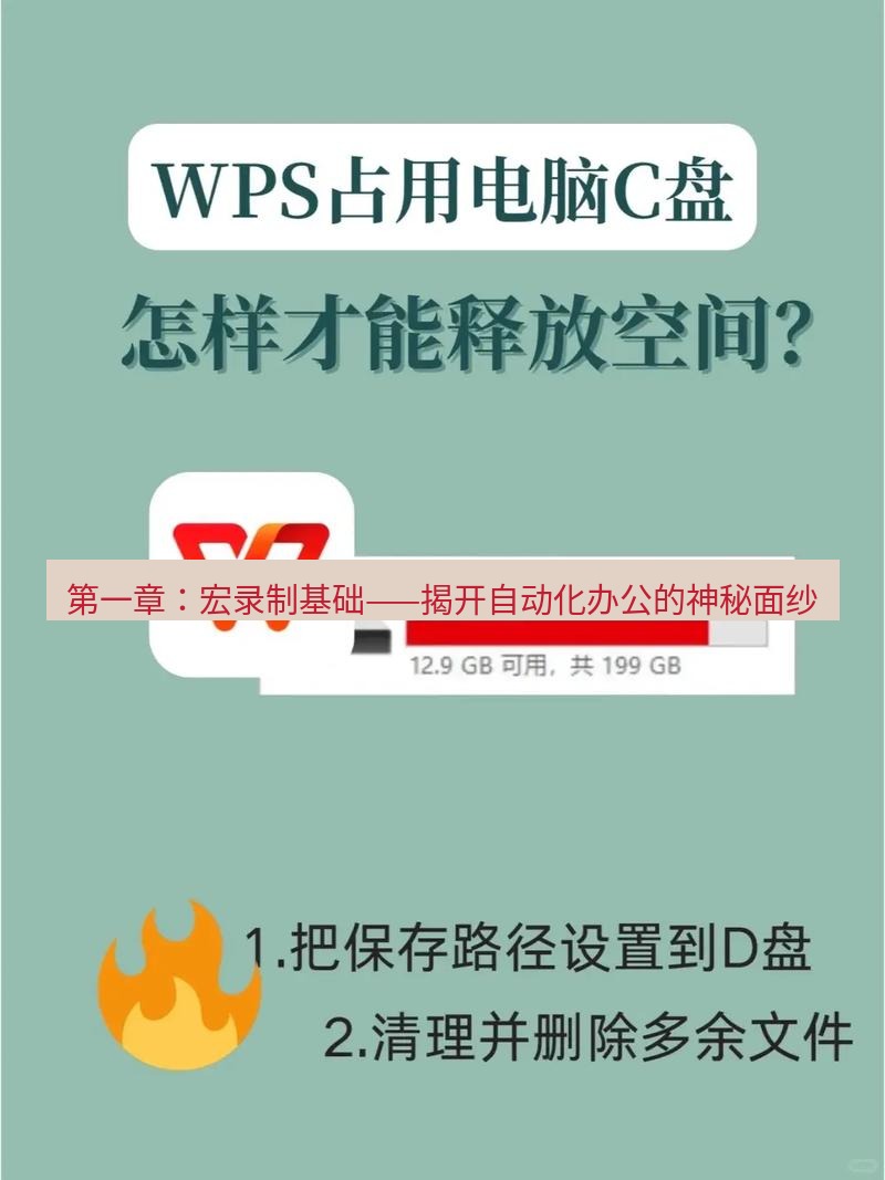 wps 第一章：宏录制基础——揭开自动化办公的神秘面纱