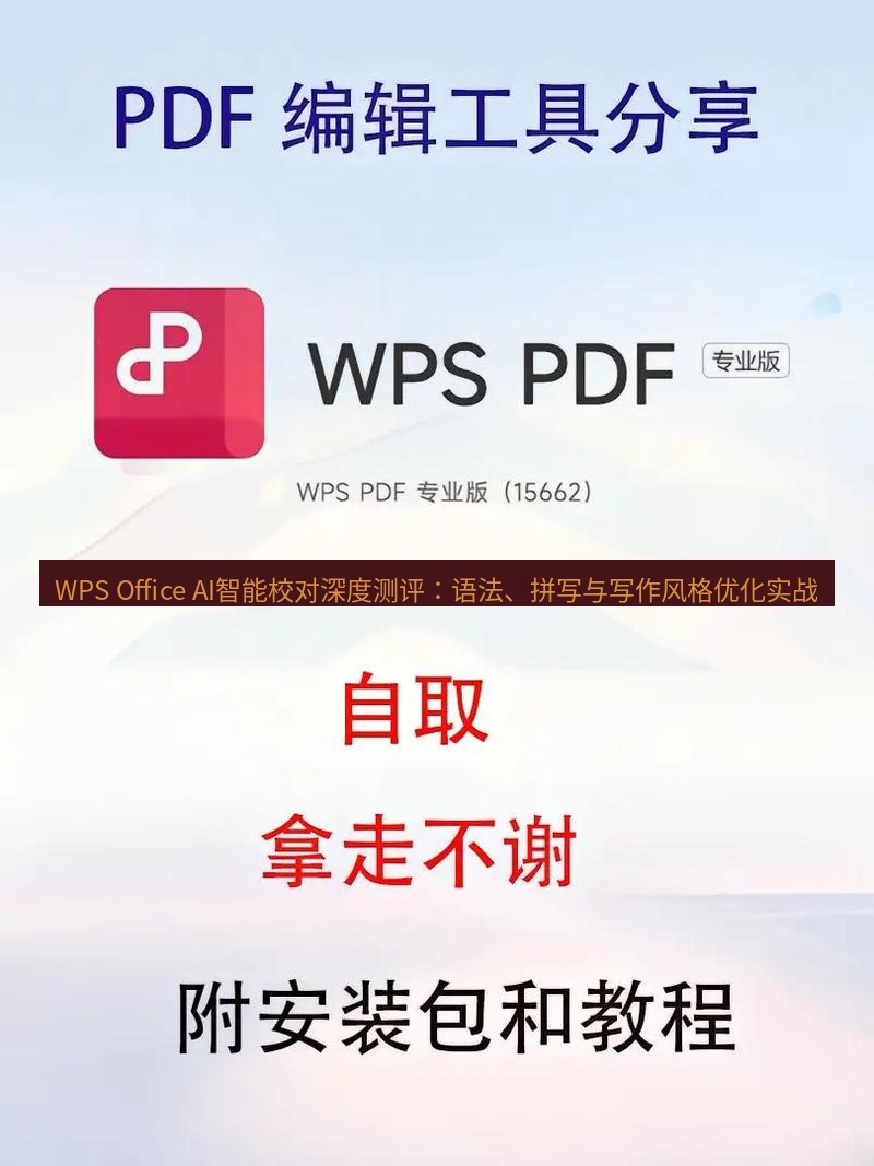 wps WPS Office AI智能校对深度测评：语法、拼写与写作风格优化实战
