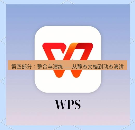 wps 第四部分：整合与演练——从静态文档到动态演讲