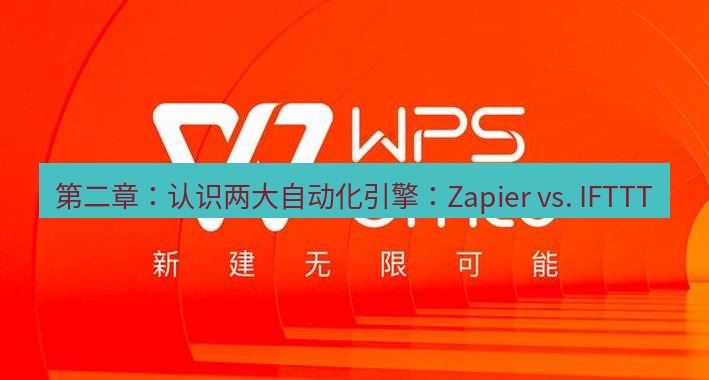 wps 第二章：认识两大自动化引擎：Zapier vs. IFTTT