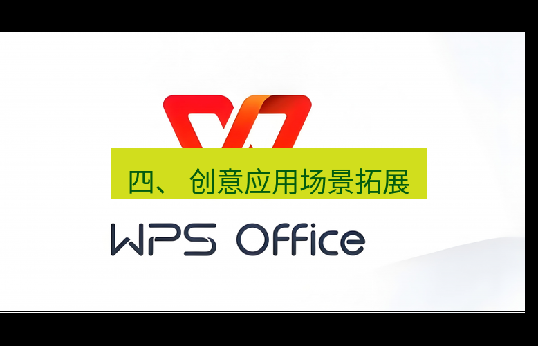 wps 四、 创意应用场景拓展