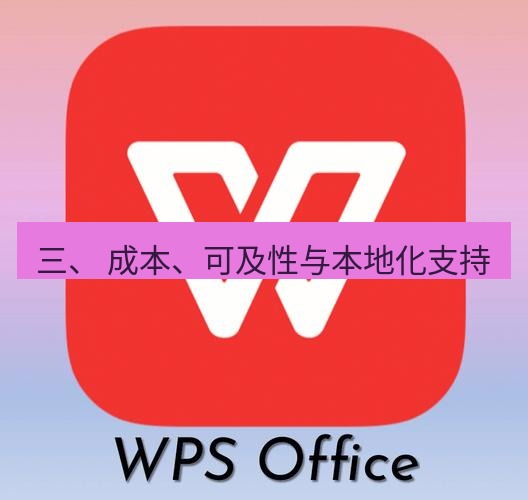 wps 三、 成本、可及性与本地化支持