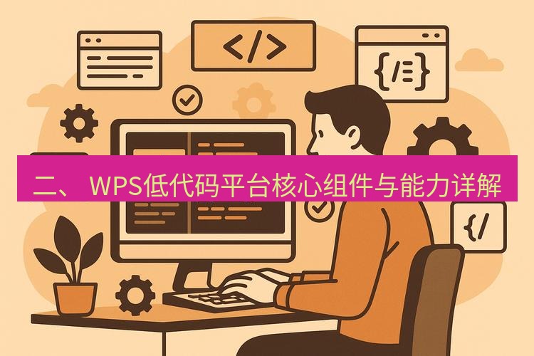 wps 二、 WPS低代码平台核心组件与能力详解