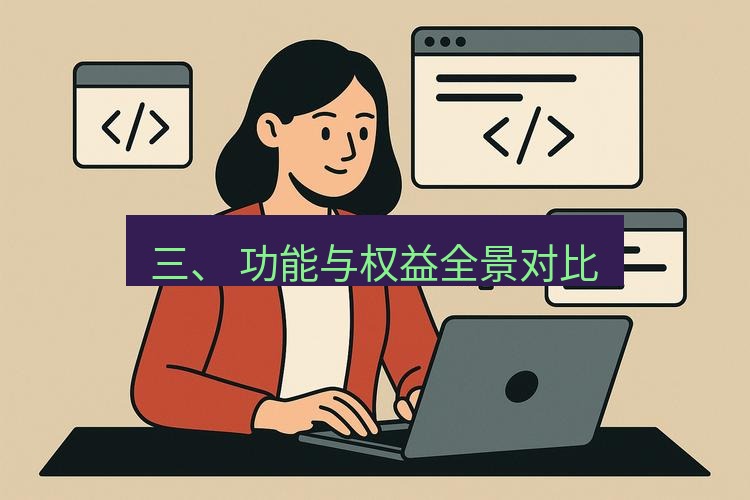 wps 三、 功能与权益全景对比